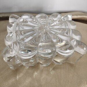 Crystolite Heisey Box With Lid Small Corner Chip See Picture 5"X4.25x2.5